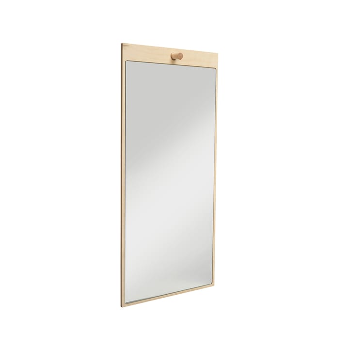 Tillbakablick rechthoekige spiegel - berkenhout - Essem Design