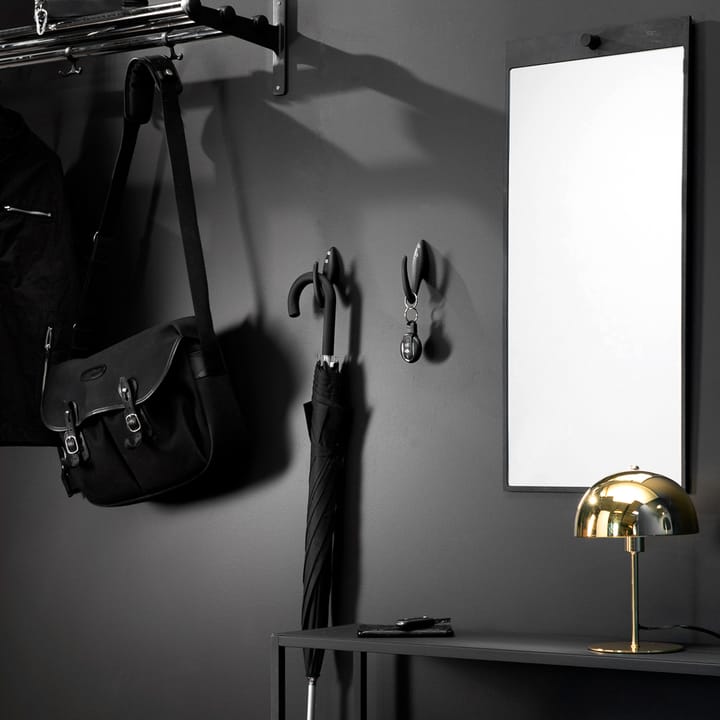 Tillbakablick rechthoekige spiegel - berkenhout - Essem Design