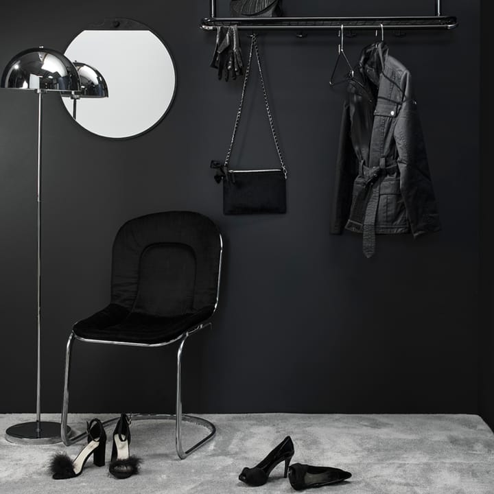 Tillbakablick ronde spiegel, zwart Essem Design