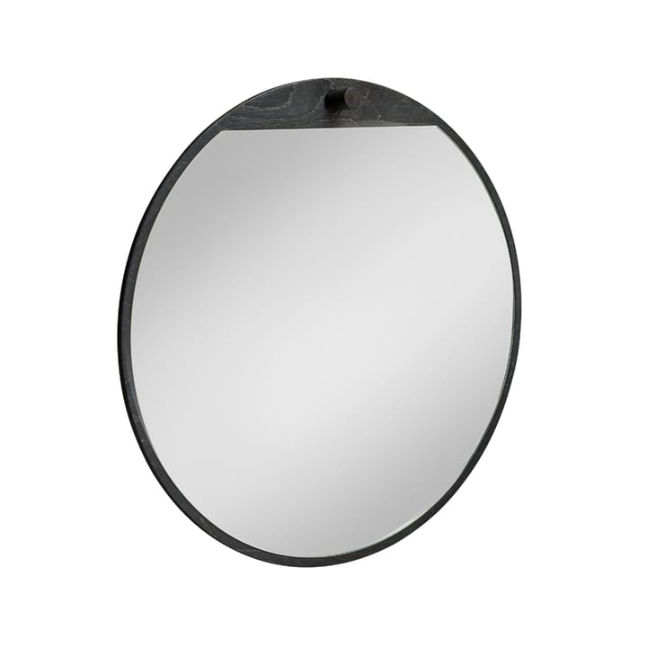 Tillbakablick ronde spiegel - zwart - Essem Design