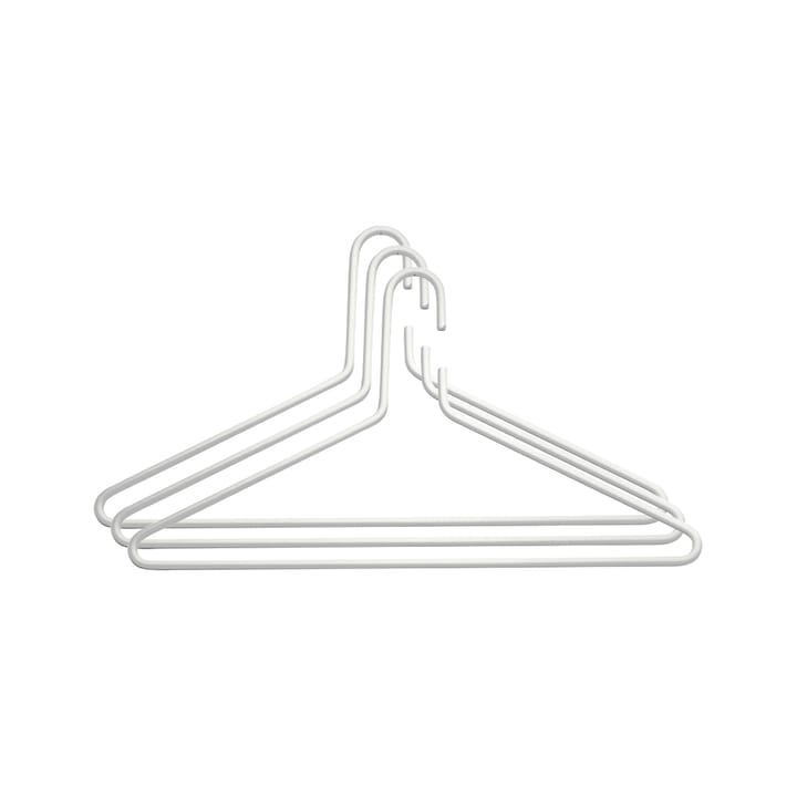 Triangel kledinghanger 3-pack - Wit - Essem Design