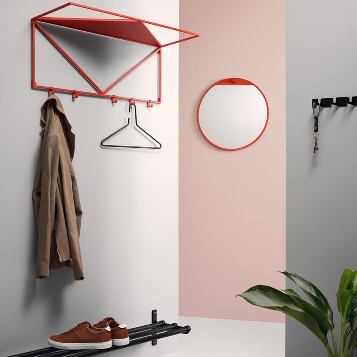 Triangel kledinghanger 3-pack, Zwart Essem Design