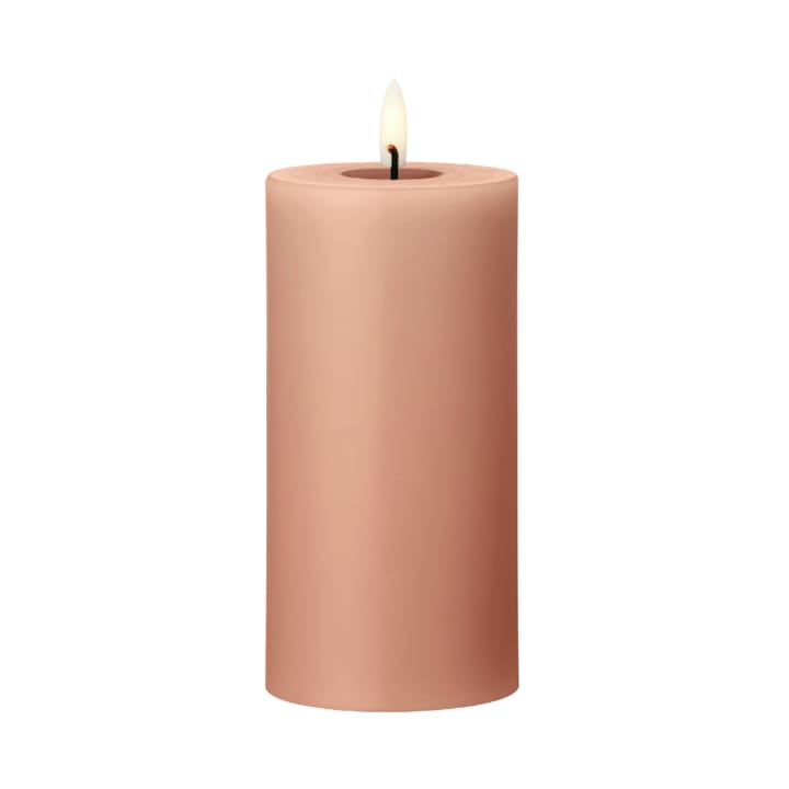 ester & erik blokkaars LED Ø7,5x10 cm - 20 Rosy caramel - Ester & erik
