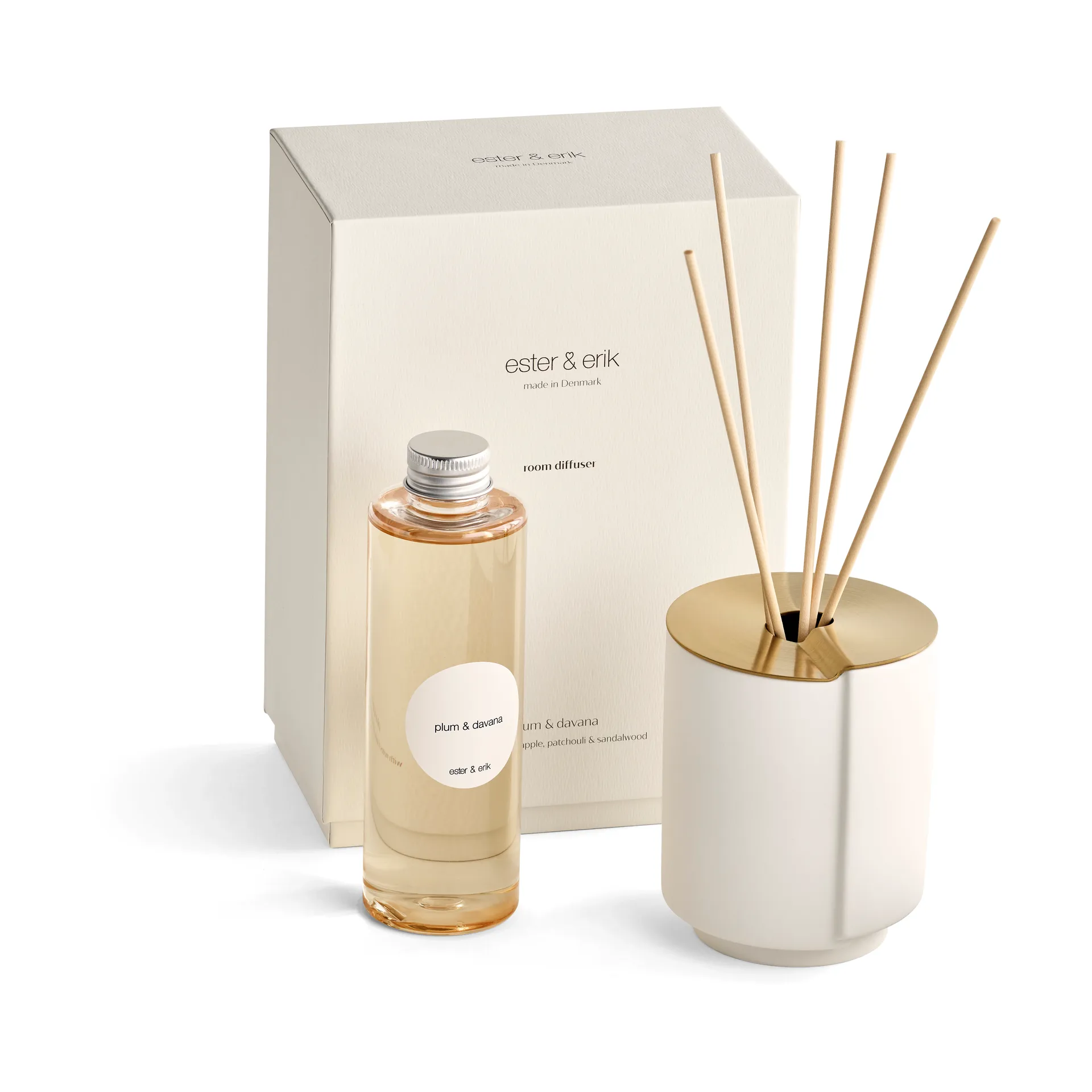 ester & erik geurstokjes, Plum & davana ester & erik