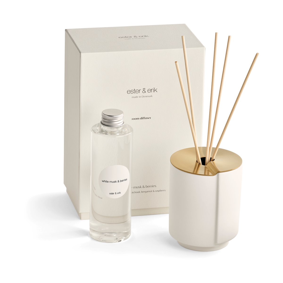 ester & erik ester & erik geurstokjes White musk & berries