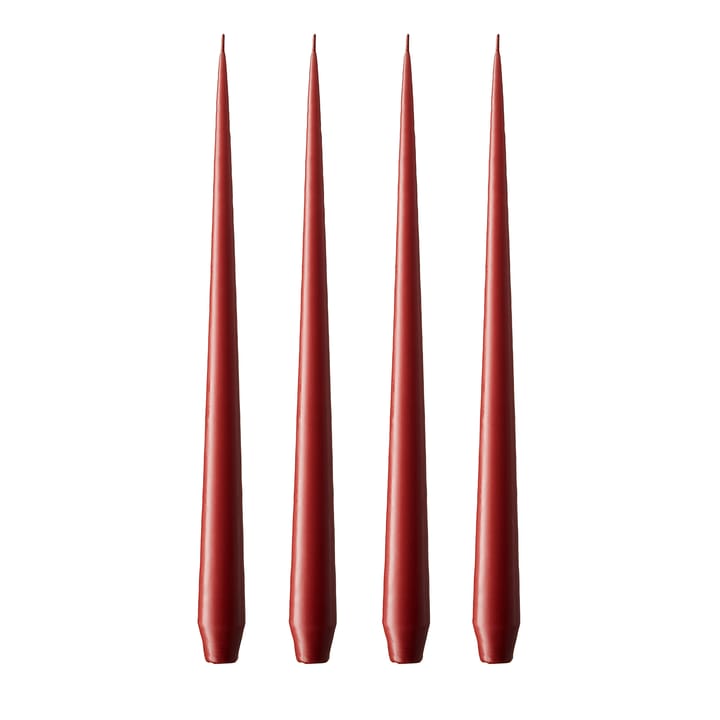 ester & erik kaars 32 cm 4-pack aged rust - Mat - Ester & erik