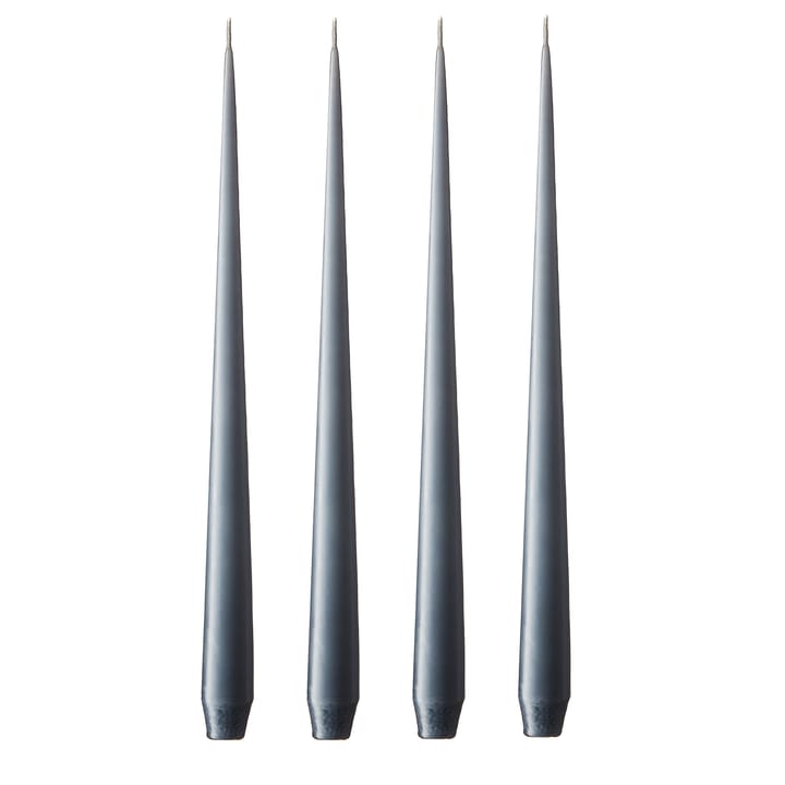 ester & erik kaars 32 cm 4-pack dark slate - Mat - Ester & erik