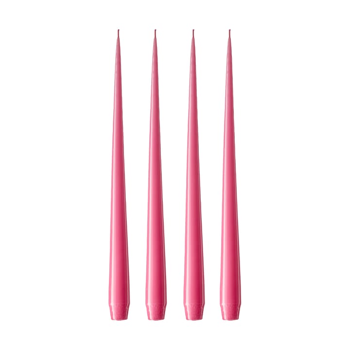 ester & erik kaars 32 cm 4-pack gelakt - Clear pink 41 - ester & erik