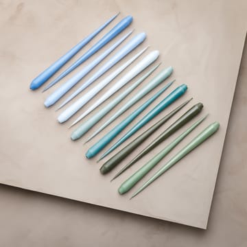ester & erik kaars 32 cm 4-pack green soil - Gelakt - ester & erik