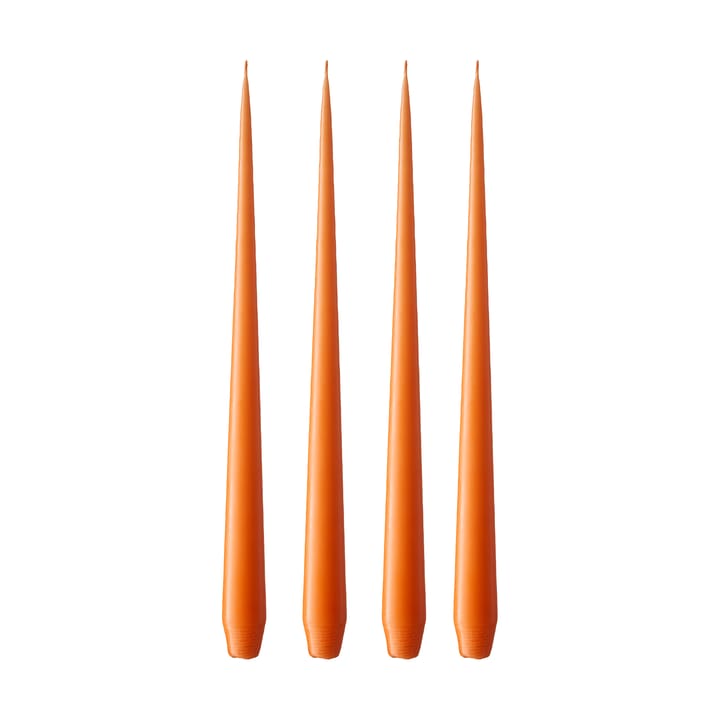 ester & erik kaars 32 cm 4-pack mat - Mild orange 16 - Ester & erik