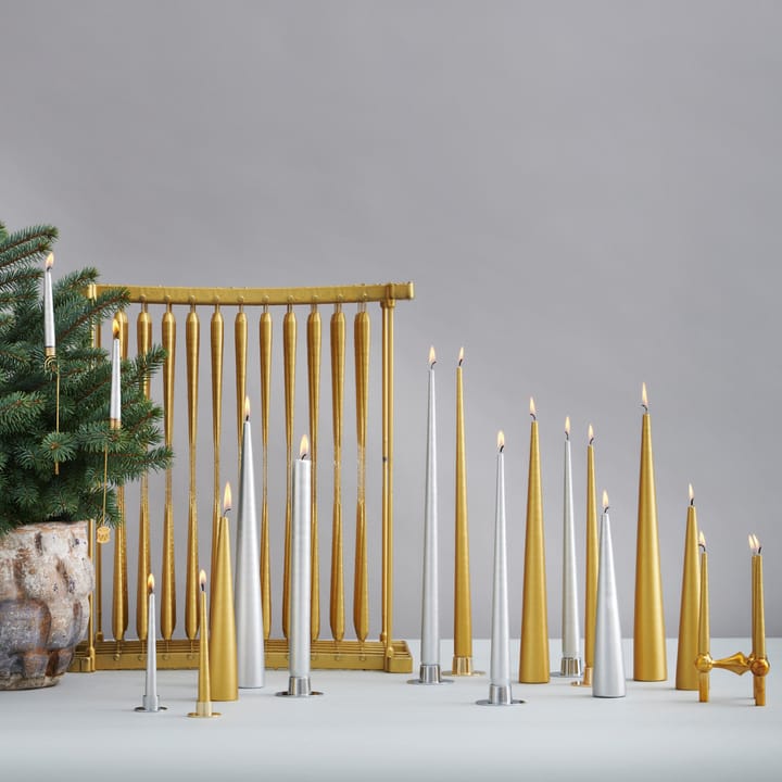 ester & erik kaars 32 cm 4-pack metallic, Gold ester & erik