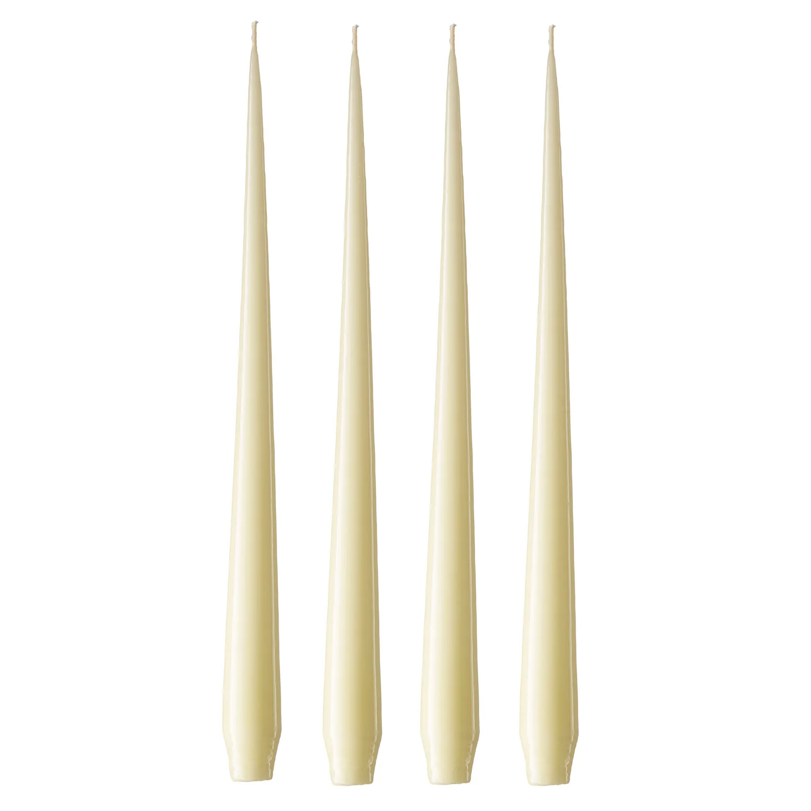 ester & erik kaars 4-pack gelakt, Buttermilk 17-0, 32 cm ester & erik
