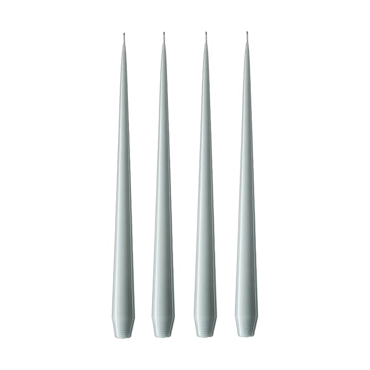 ester & erik kaars 4-pack gelakt - concrete, 42 cm - Ester & erik