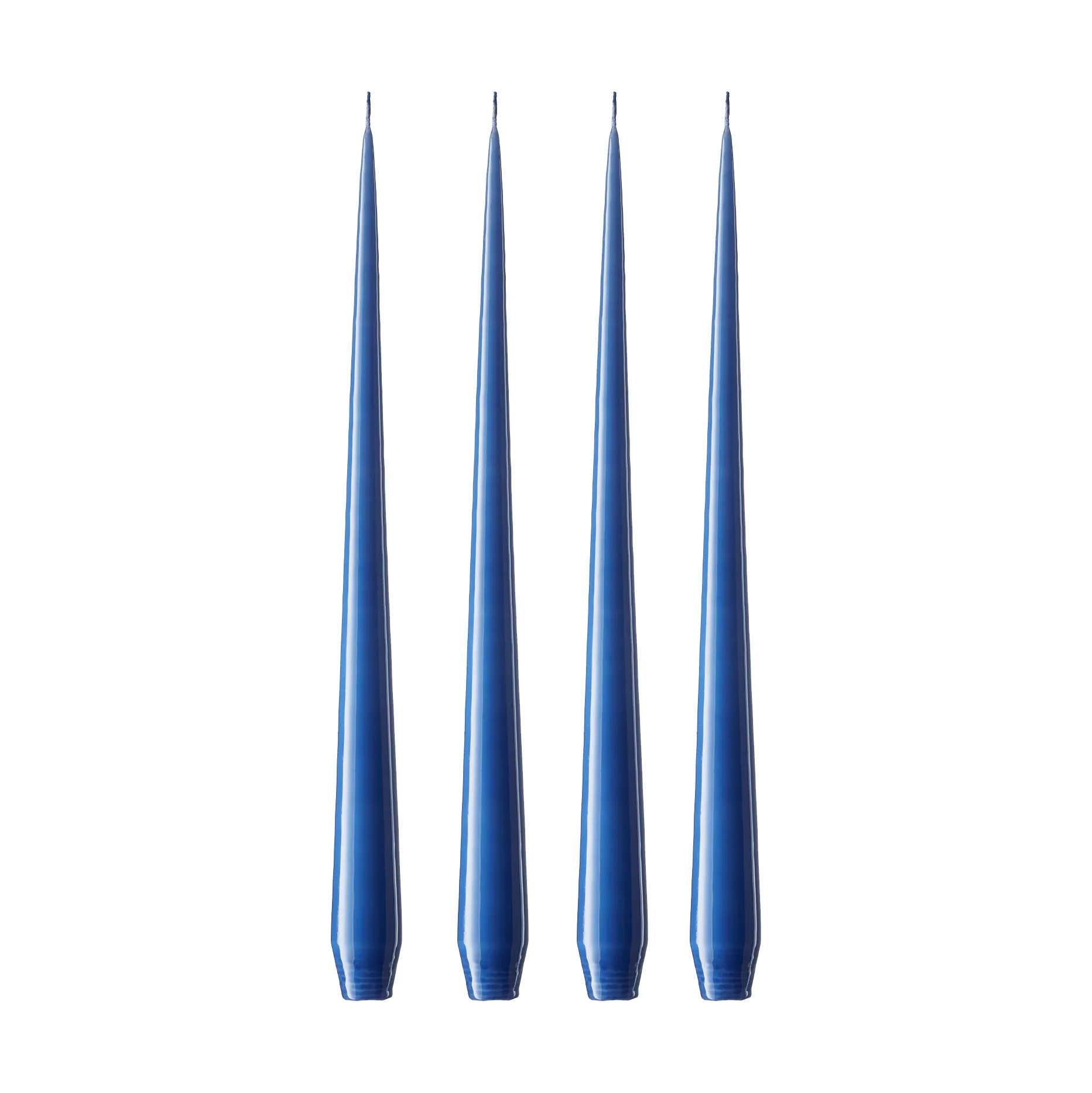 ester & erik kaars 4-pack gelakt, Cornflower 48, 42 cm ester & erik