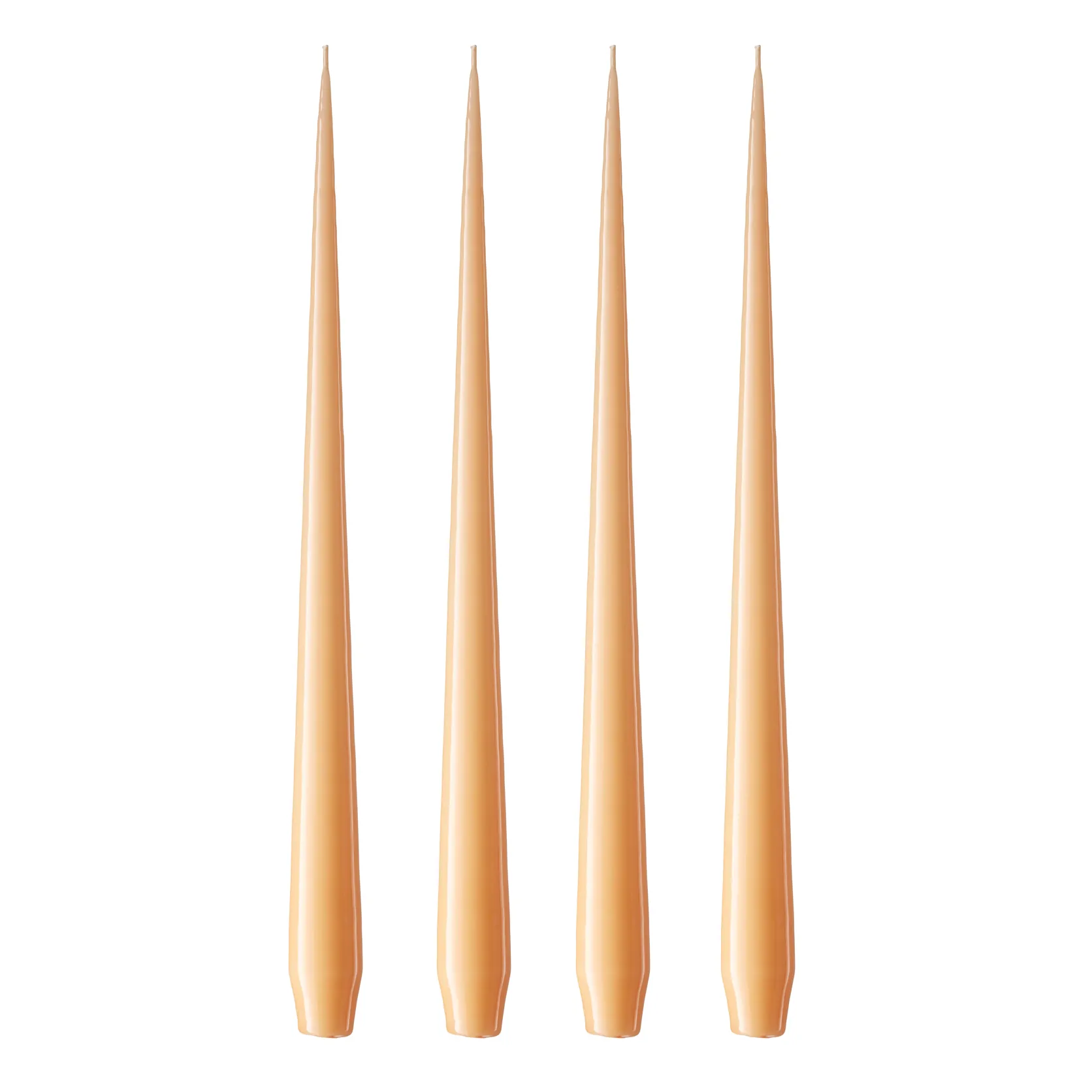 ester & erik kaars 4-pack gelakt, dark Melon sorbet 19/2-0, 42 cm ester & erik