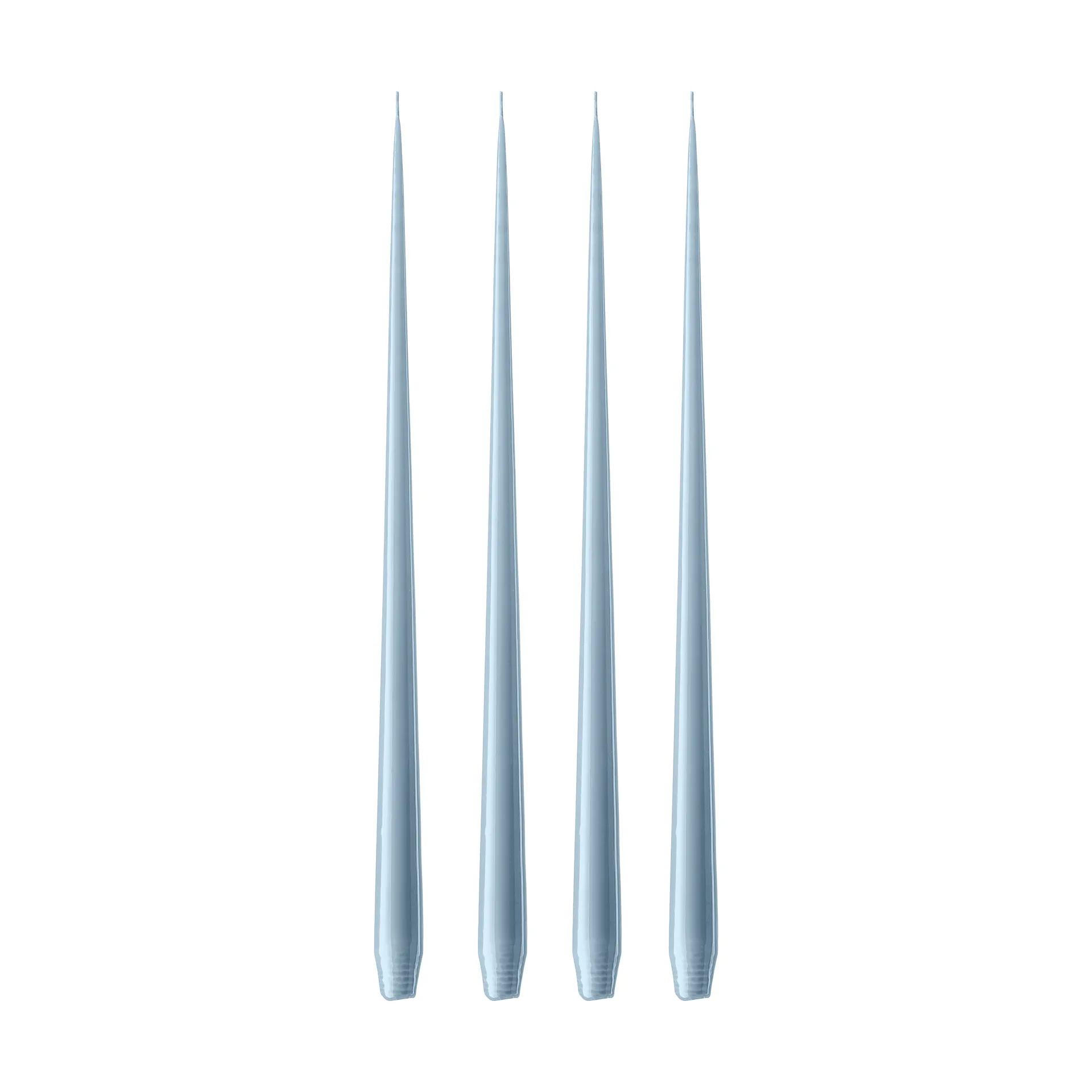 ester & erik kaars 4-pack gelakt, Dusty blue 83, 42 cm ester & erik
