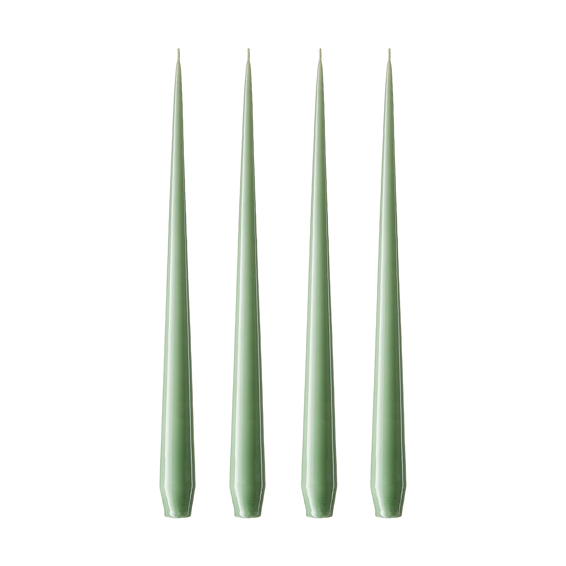 ester & erik kaars 4-pack gelakt, eucalyptus, 32 cm ester & erik