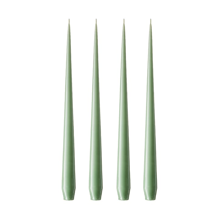ester & erik kaars 4-pack gelakt - eucalyptus, 32 cm - Ester & erik