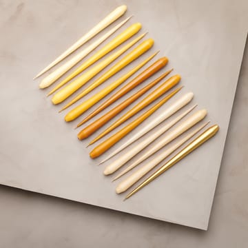 ester & erik kaars 4-pack gelakt - honey balm, 32 cm - ester & erik
