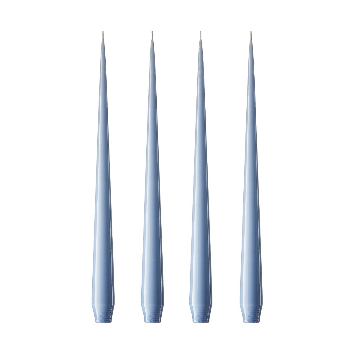 ester & erik kaars 4-pack gelakt icy lavender, 32 cm