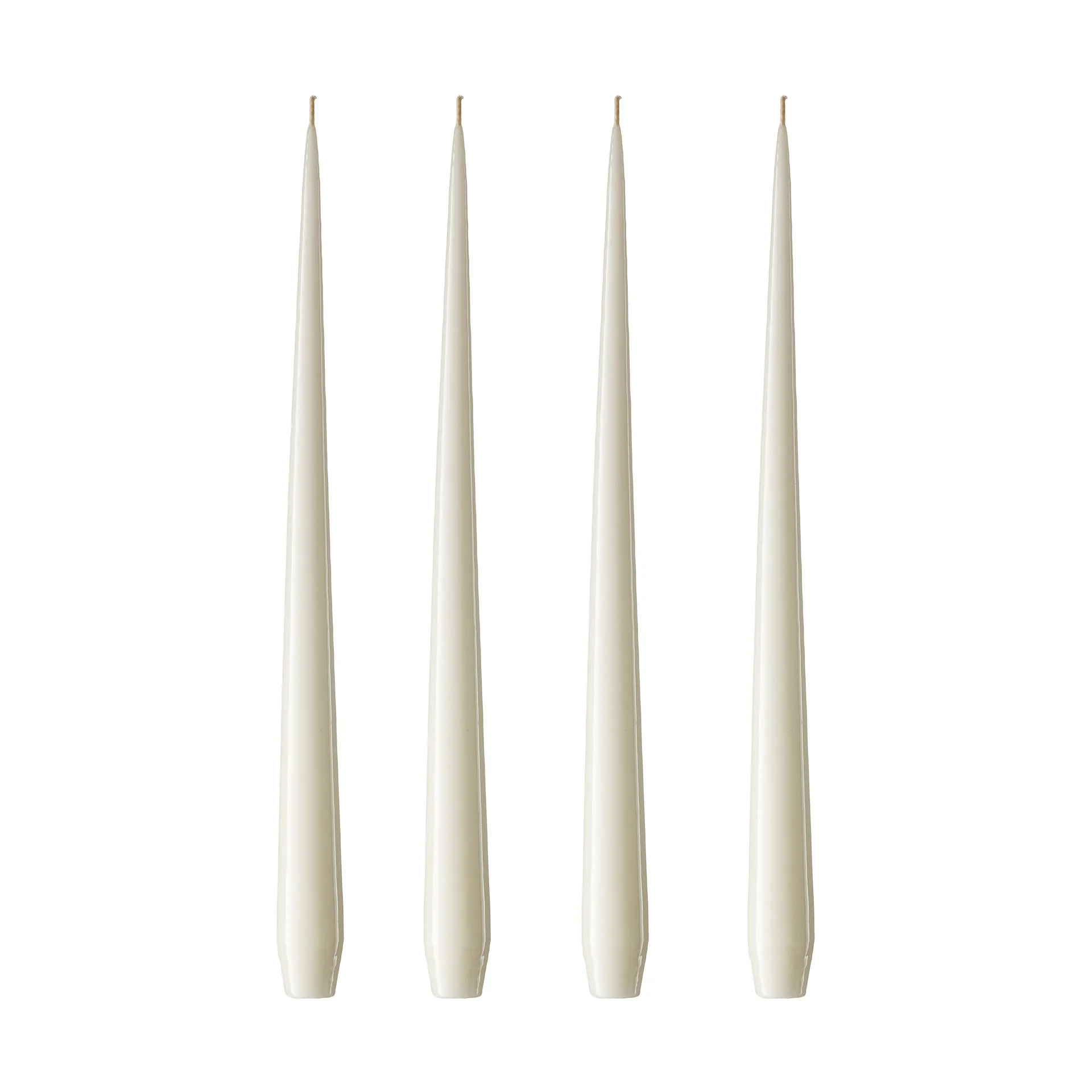 ester & erik kaars 4-pack gelakt, ivory, 32 cm ester & erik
