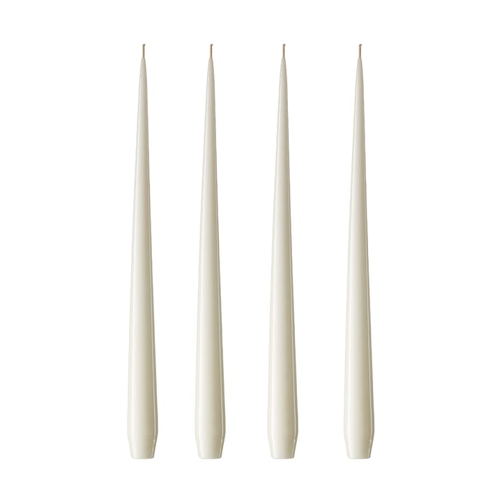 ester & erik kaars 4-pack gelakt - ivory, 32 cm - Ester & erik