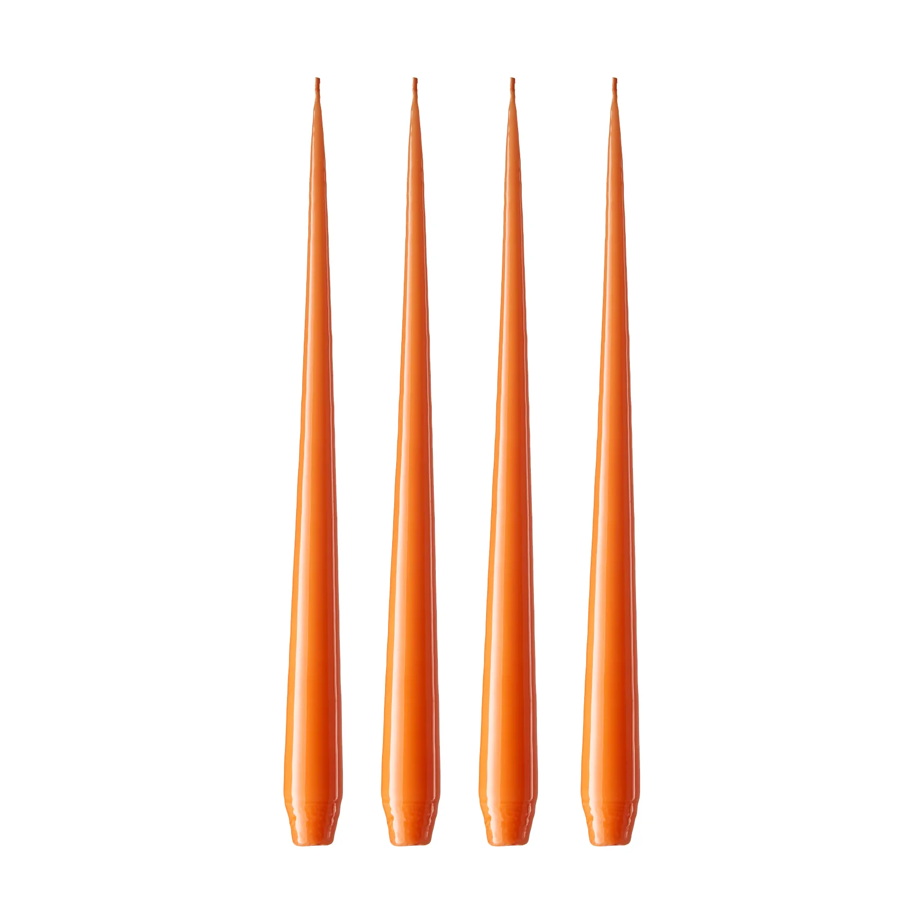 ester & erik kaars 4-pack gelakt, Mild orange 16, 42 cm ester & erik
