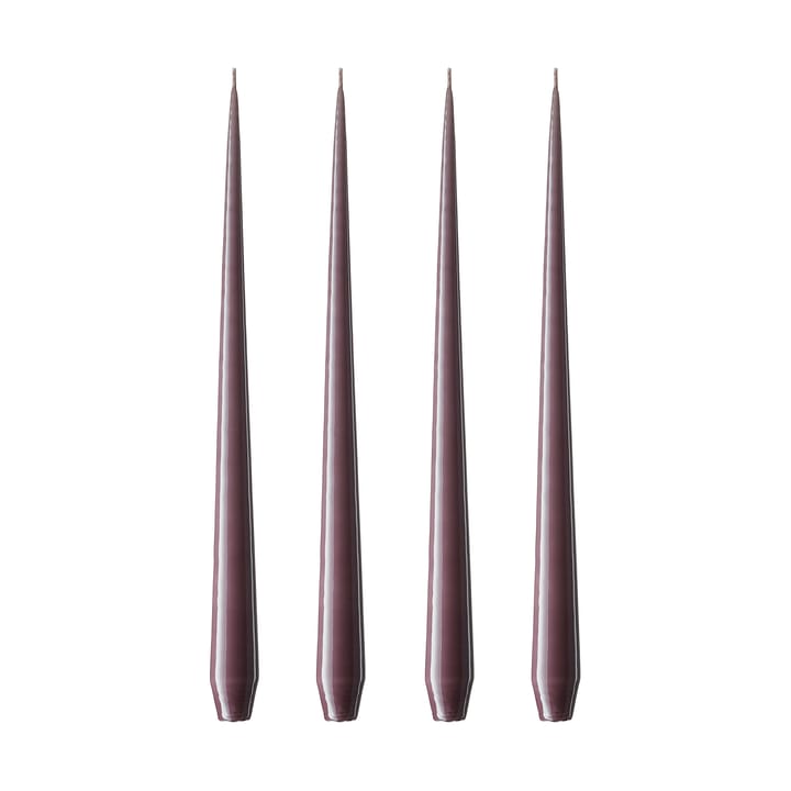 ester & erik kaars 4-pack gelakt - muted mauve, 32 cm - Ester & erik