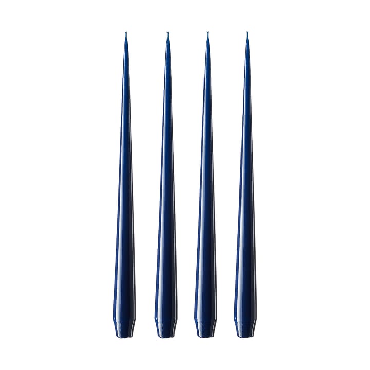 ester & erik kaars 4-pack gelakt - royal navy, 42 cm - Ester & erik
