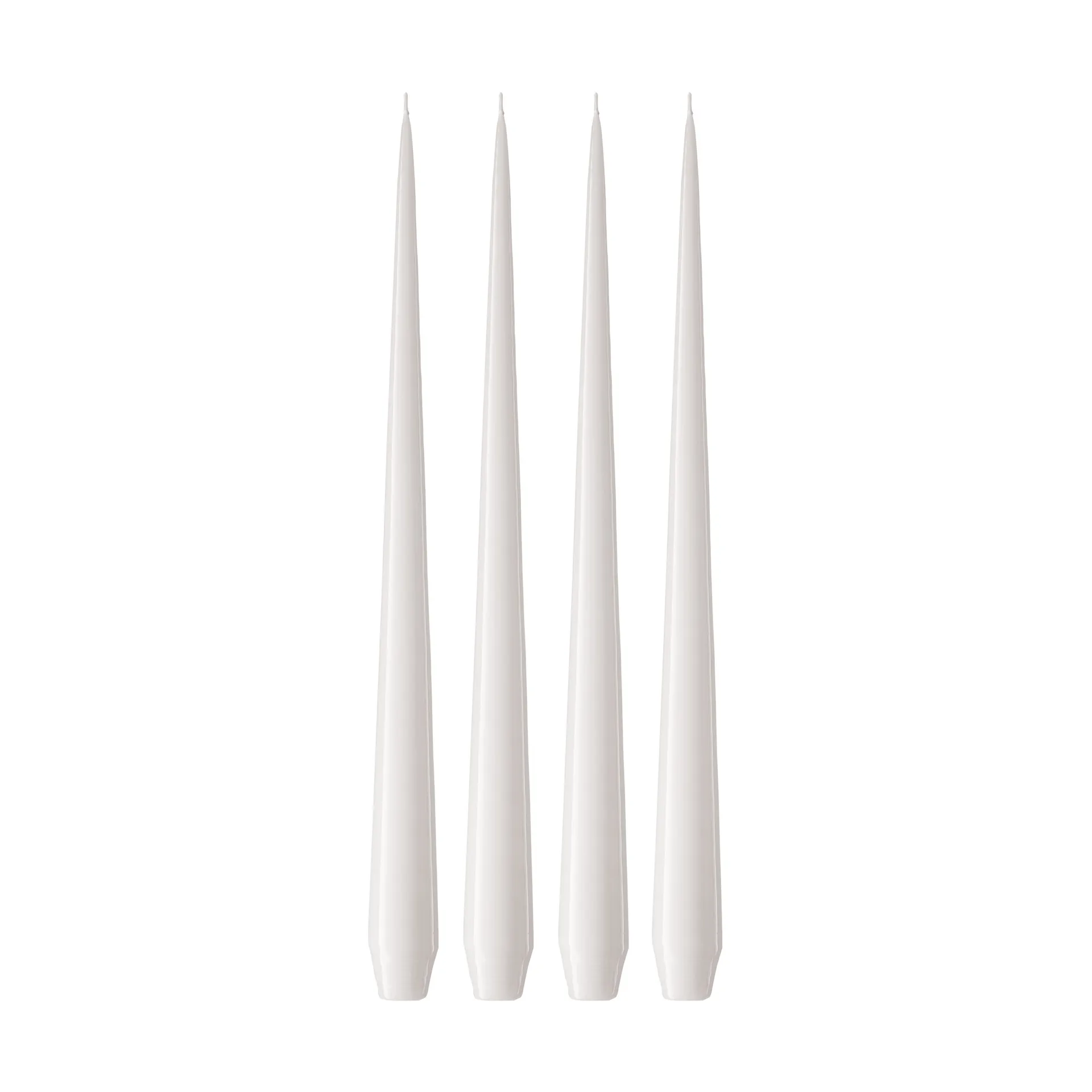 ester & erik kaars 4-pack gelakt, White ash 21, 42 cm ester & erik