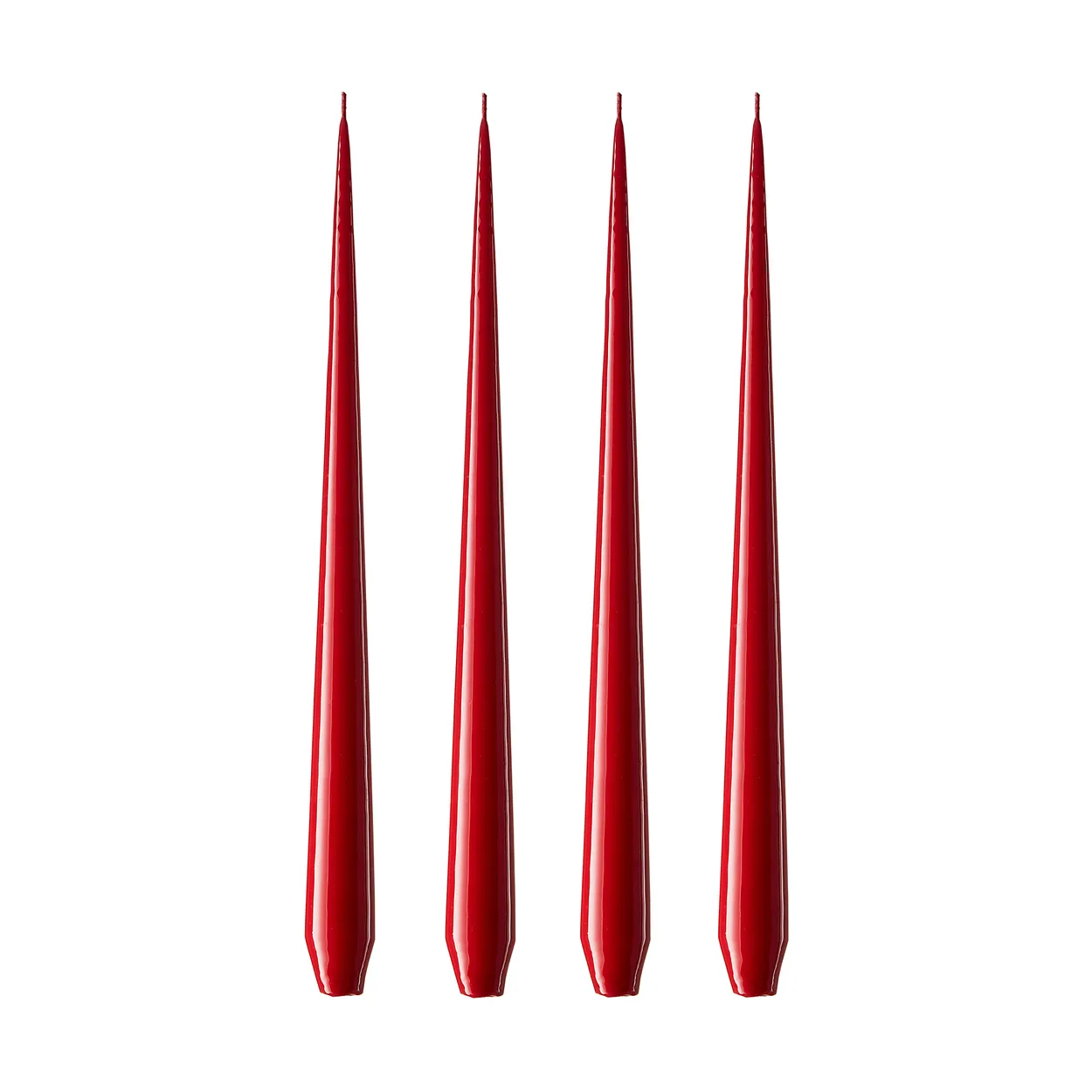 ester & erik ester & erik kaars 4-pack gelakt winter berry, 42 cm