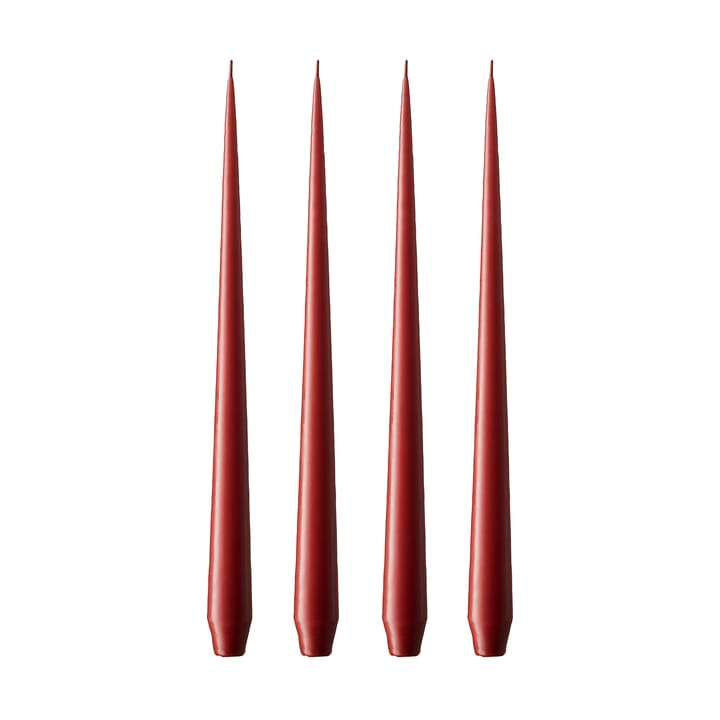 ester & erik kaars 4-pack mat - aged rust, 32 cm - Ester & erik