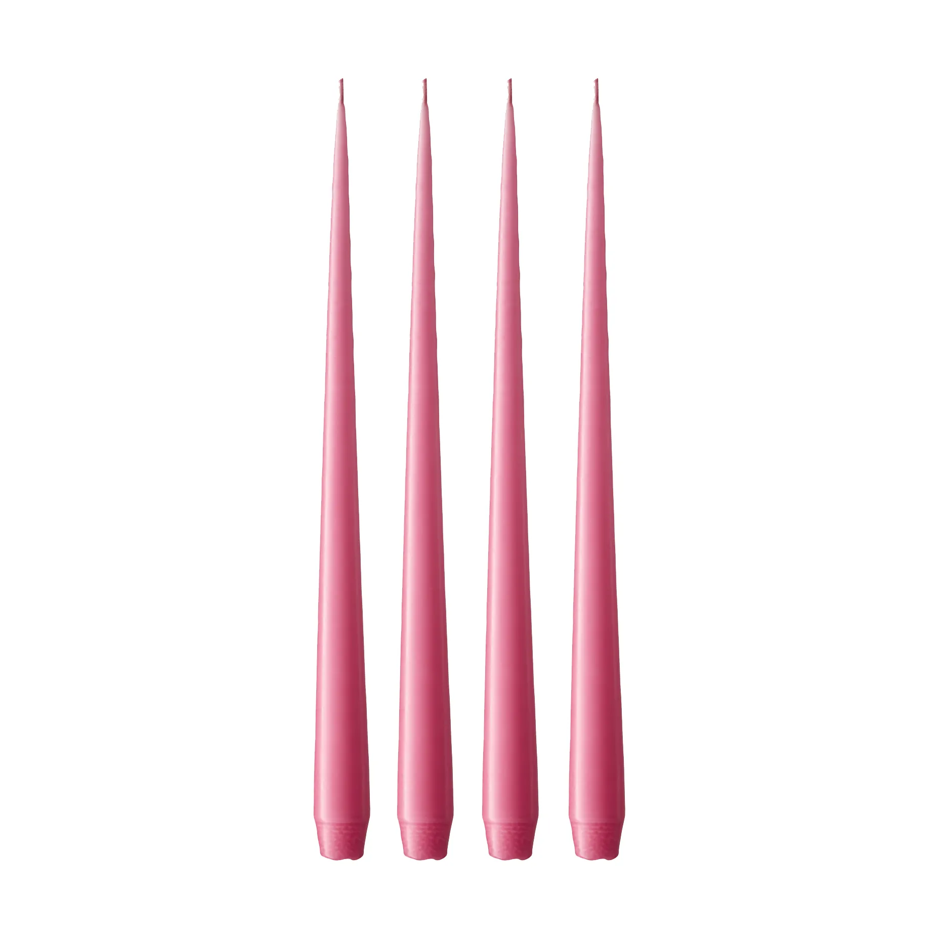 ester & erik kaars 4-pack mat, Clear pink 41, 42 cm ester & erik
