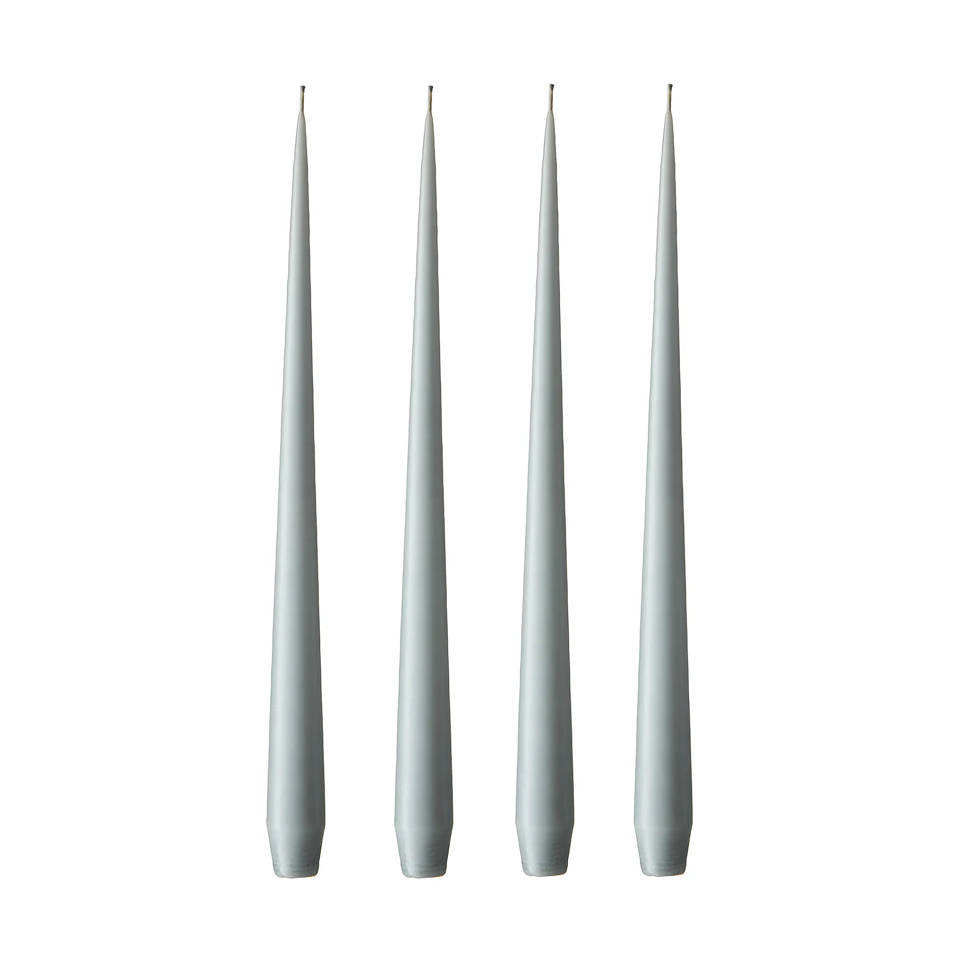 ester & erik kaars 4-pack mat, concrete, 32 cm ester & erik