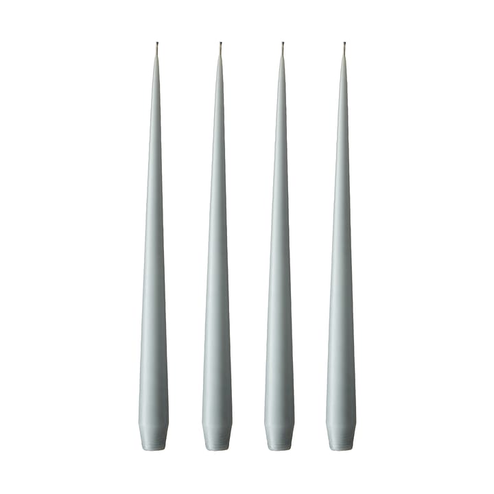 ester & erik kaars 4-pack mat - concrete, 42 cm - Ester & erik