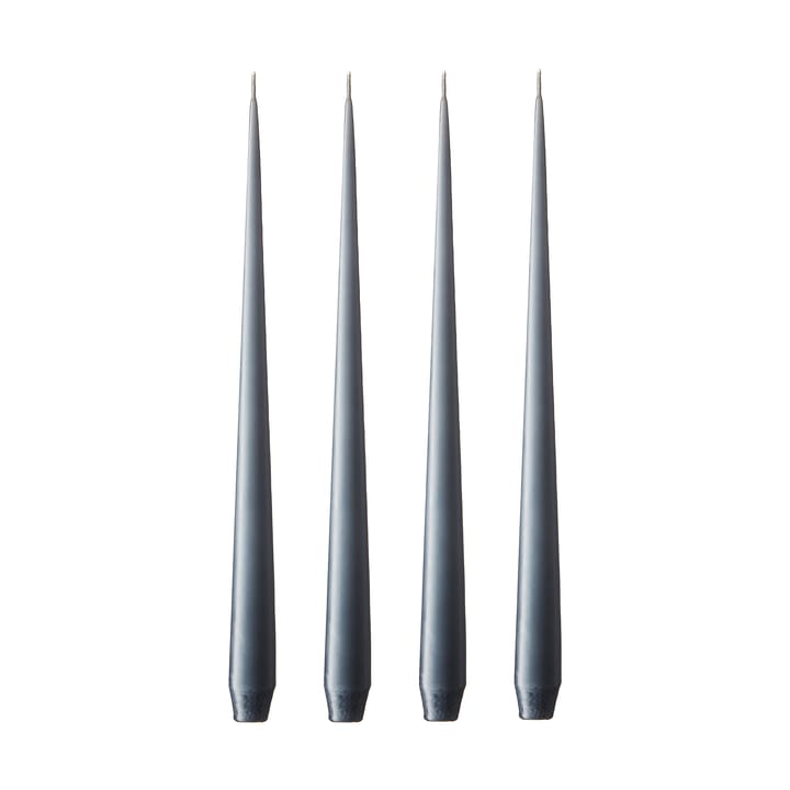ester & erik kaars 4-pack mat - dark slate, 32 cm - Ester & erik