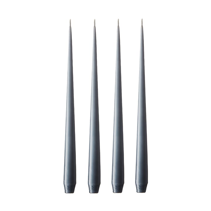 ester & erik kaars 4-pack mat - dark slate, 42 cm - Ester & erik