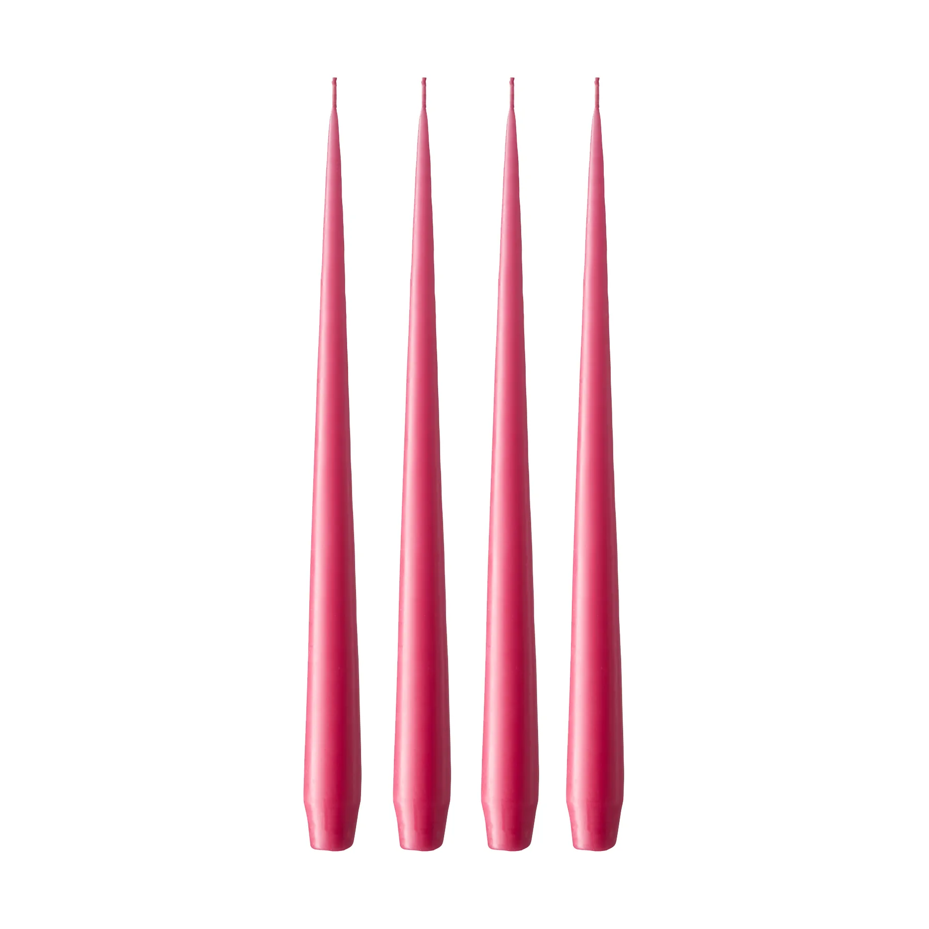 ester & erik kaars 4-pack mat, Deep pink 41/2, 32 cm ester & erik