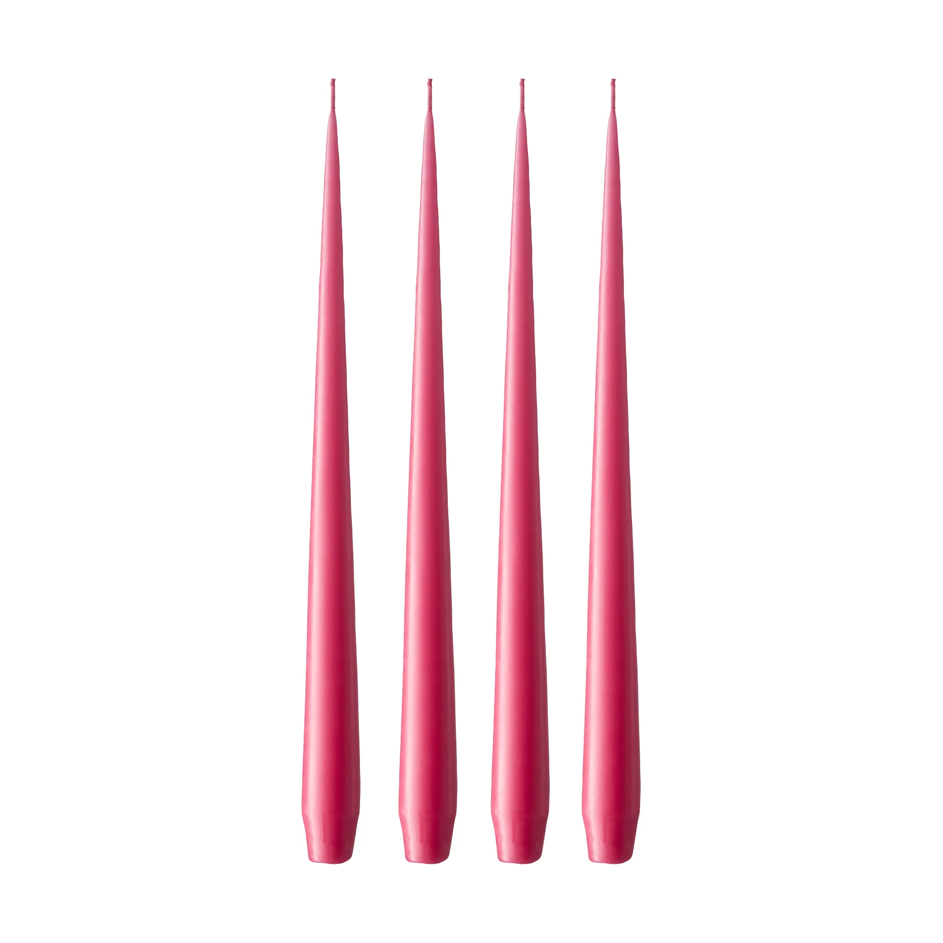 ester & erik kaars 4-pack mat, Deep pink 41/2, 42 cm ester & erik