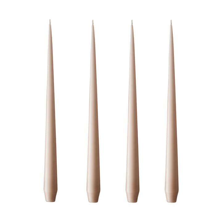 ester & erik kaars 4-pack mat - ice latte, 32 cm - Ester & erik