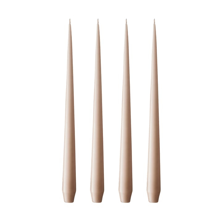ester & erik kaars 4-pack mat - ice latte, 42 cm - Ester & erik