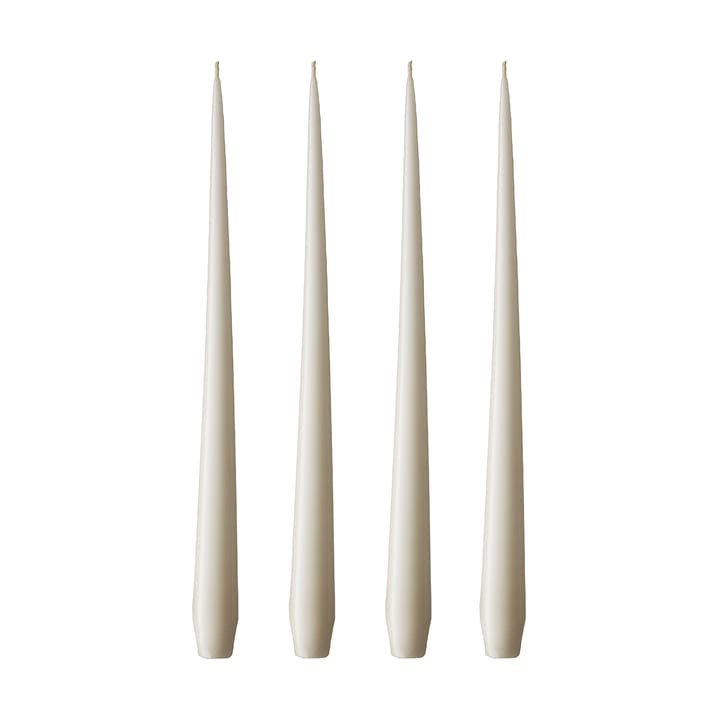 ester & erik kaars 4-pack mat - ivory, 42 cm - Ester & erik