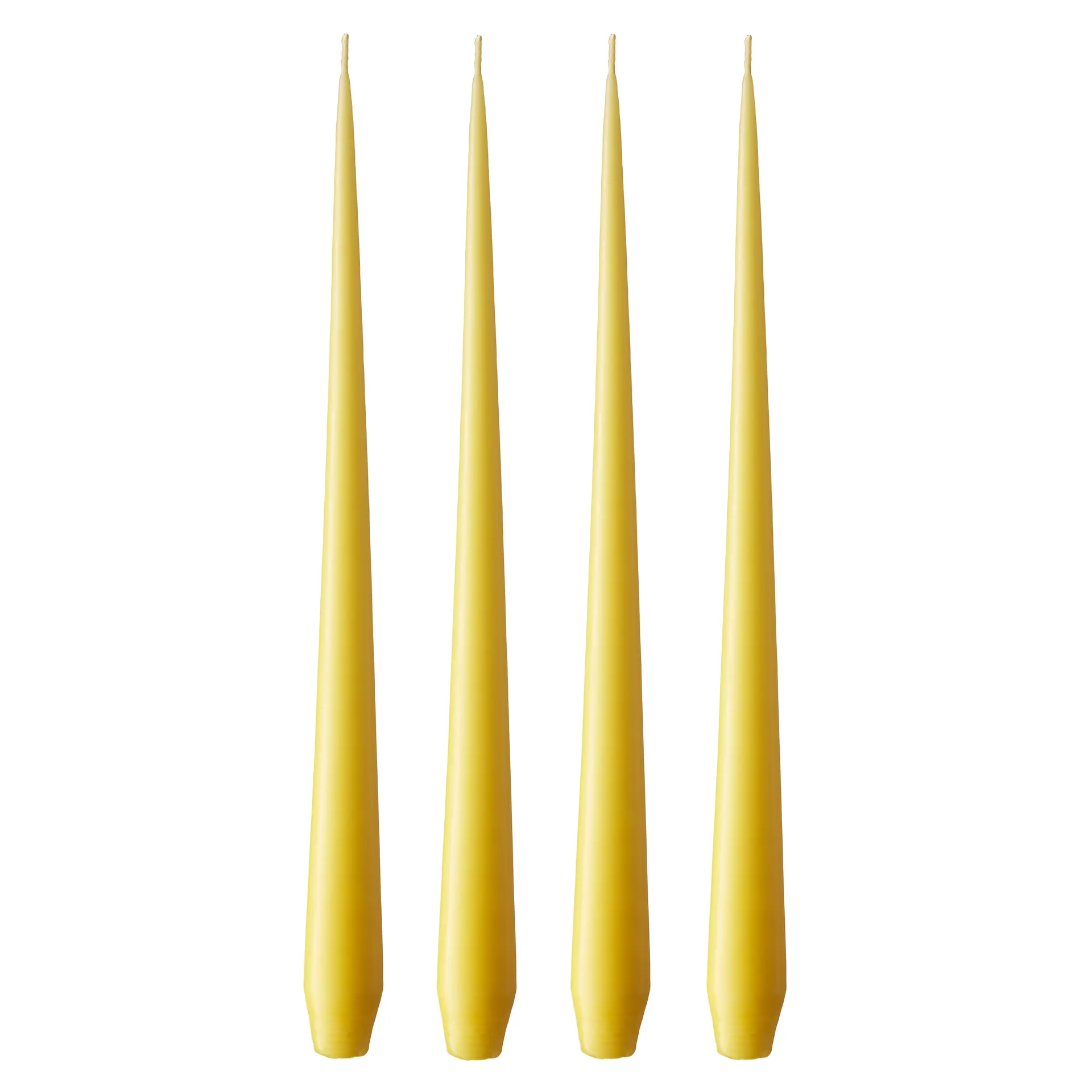 ester & erik kaars 4-pack mat, Lemon drop 15, 32 cm ester & erik