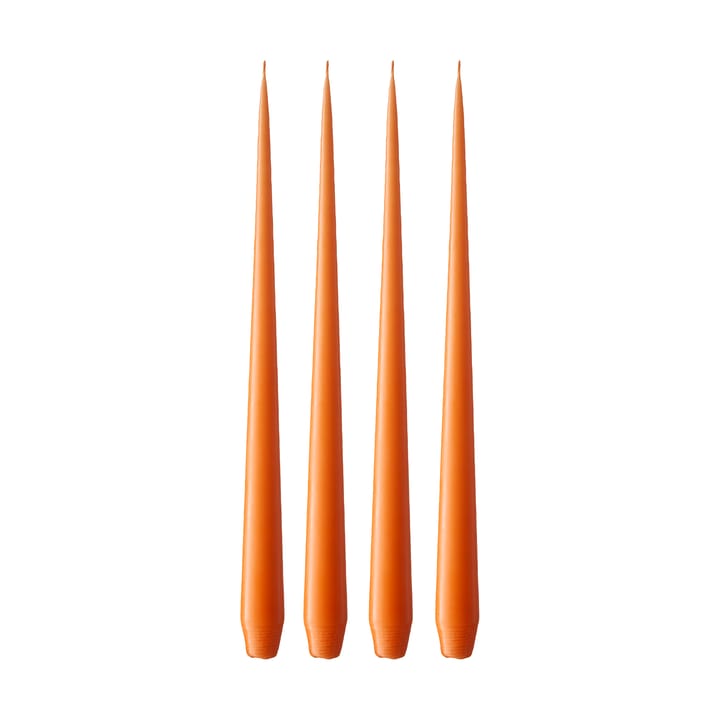 ester & erik kaars 4-pack mat - Mild orange 16, 42 cm - Ester & erik