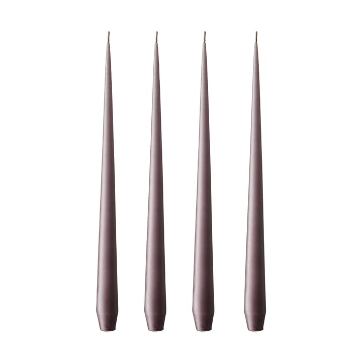 ester & erik kaars 4-pack mat - muted mauve, 32 cm - Ester & erik