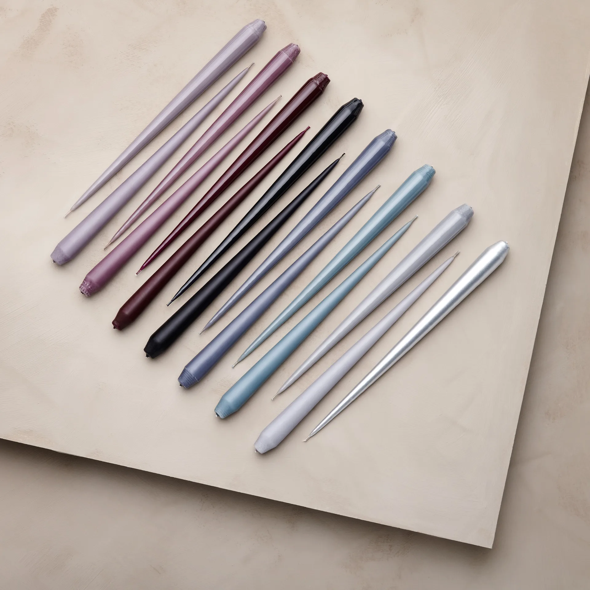 ester & erik kaars 4-pack mat, muted mauve, 32 cm ester & erik