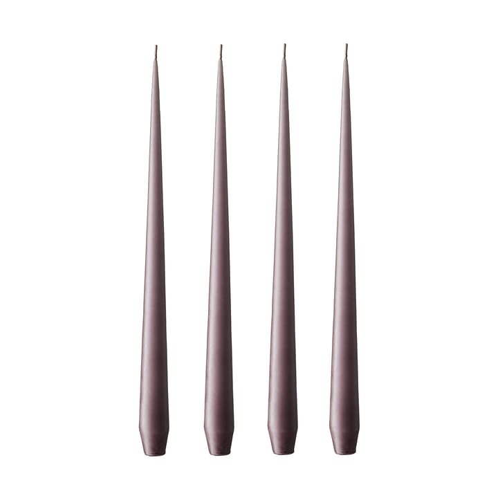 ester & erik kaars 4-pack mat - muted mauve, 42 cm - Ester & erik