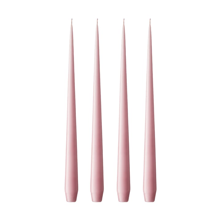 ester & erik kaars 4-pack mat - old rose, 42 cm - Ester & erik