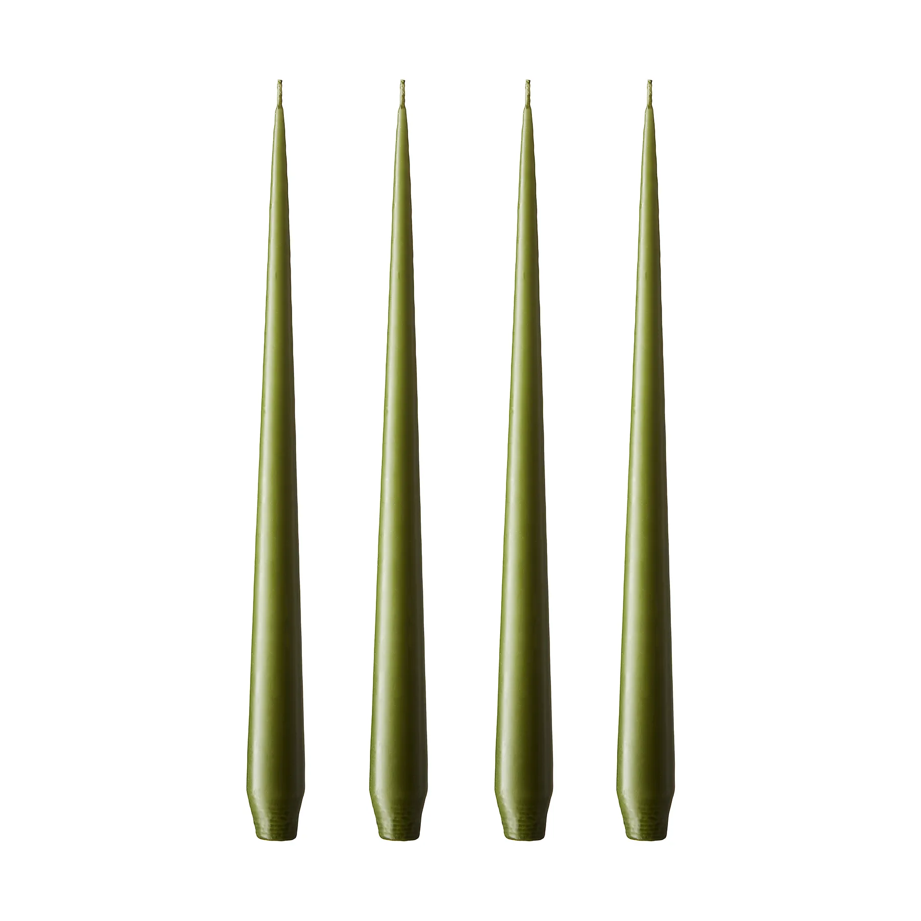 ester & erik kaars 4-pack mat, olive glow, 32 cm ester & erik