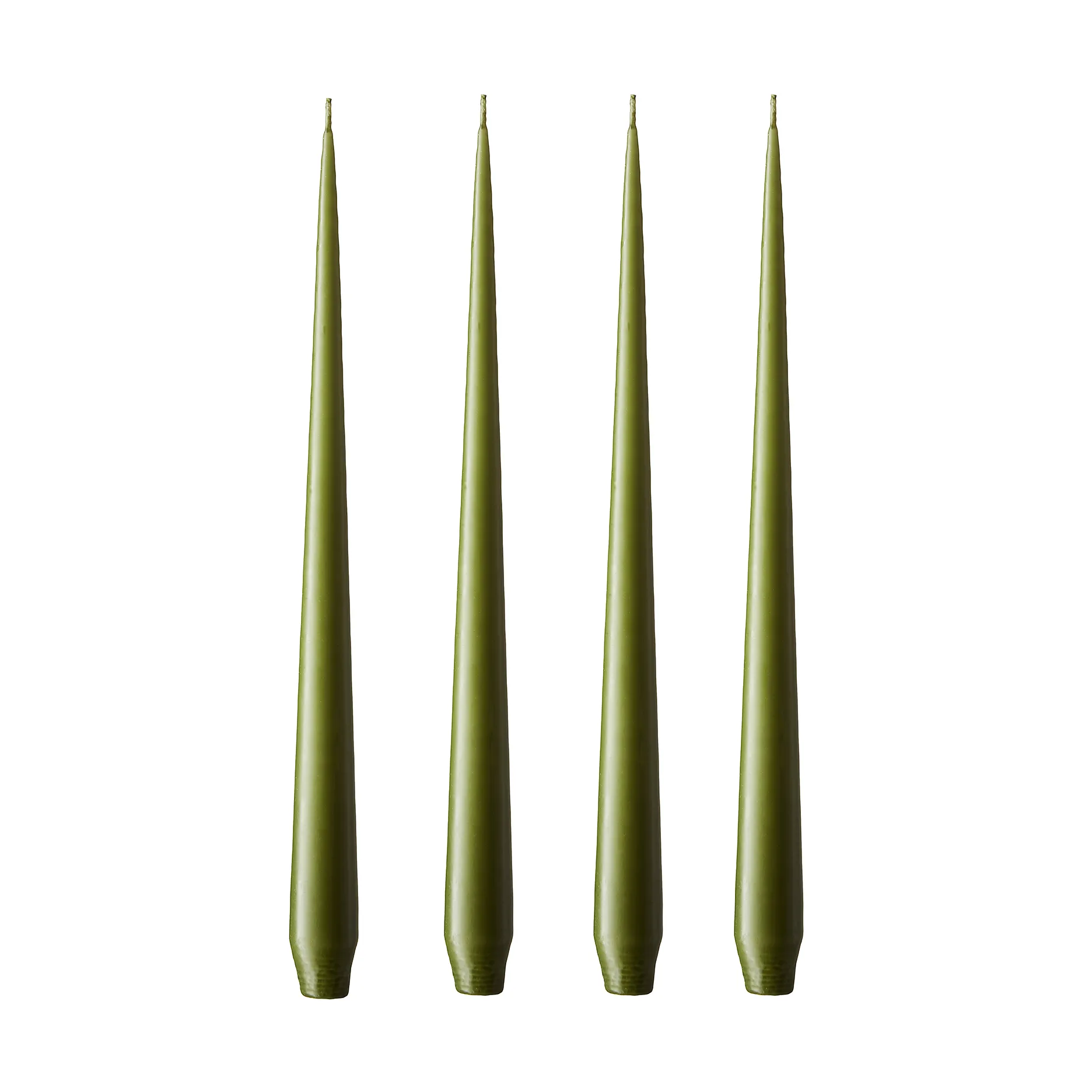 ester & erik kaars 4-pack mat, olive glow, 42 cm ester & erik